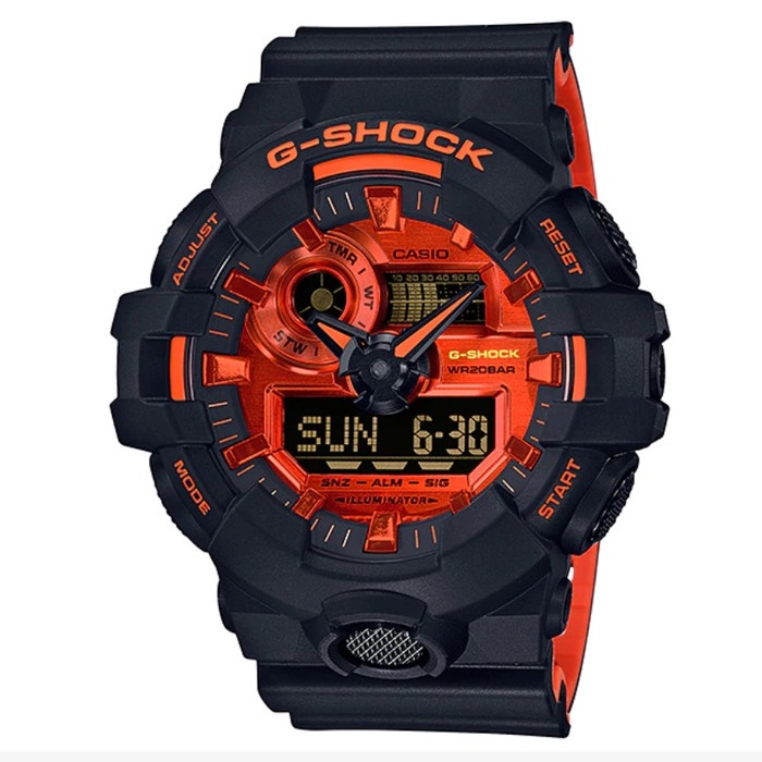 ✅Original Jam Tangan Casio G-Shock Gshock Ga-700Br Original Dan Bergaransi Limited