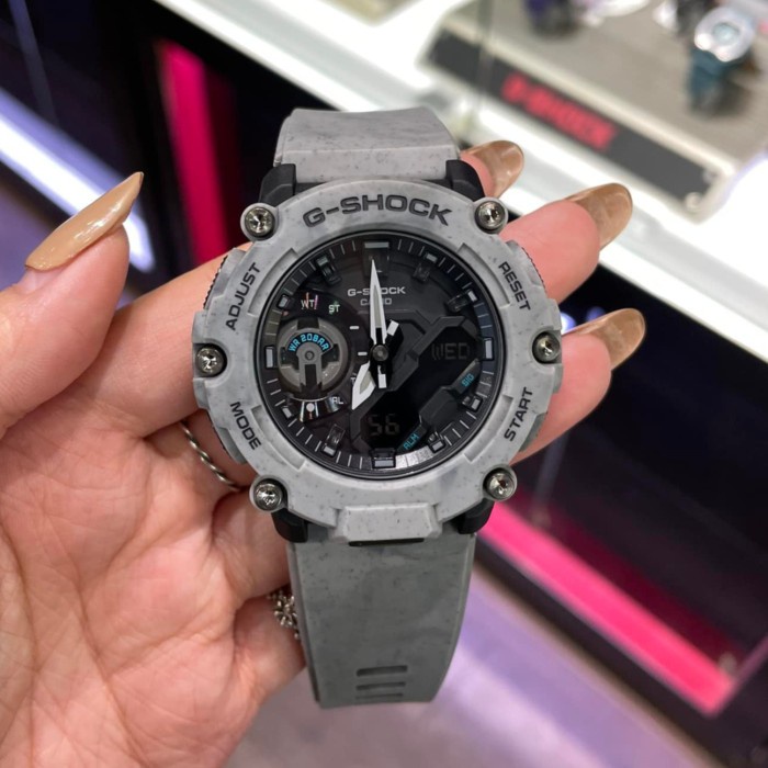 ✅Ori Casio G-Shock Ga-2200Sl-8A Carbon Core Guard Jam Tangan Pria Original Limited
