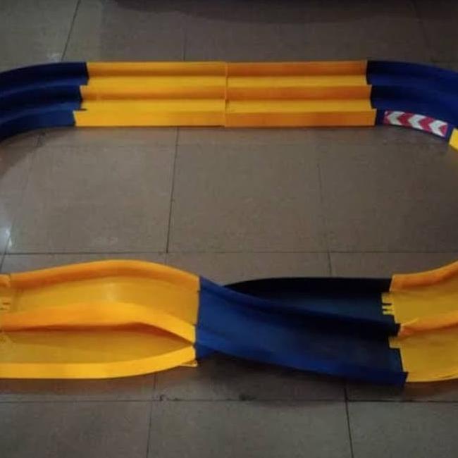 Track Tamiya 2 Jalur - Jalanan Mobil Balap Trek 4Wd