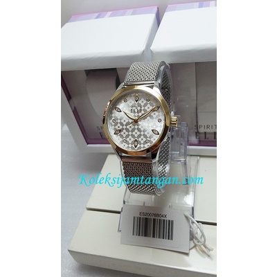 ✅New Ori Jam Tangan Wanita Elle Es20076B04X Original Jam Tangan Elle Rantai Limited