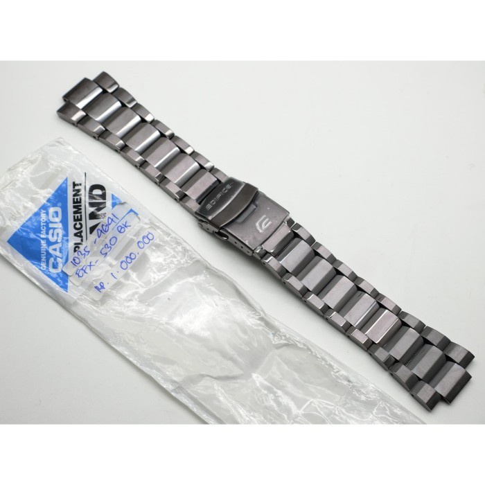 ✅Ori Tali Strap Efx-530Bk Casio Edifice Original Efx-530 Terbaru