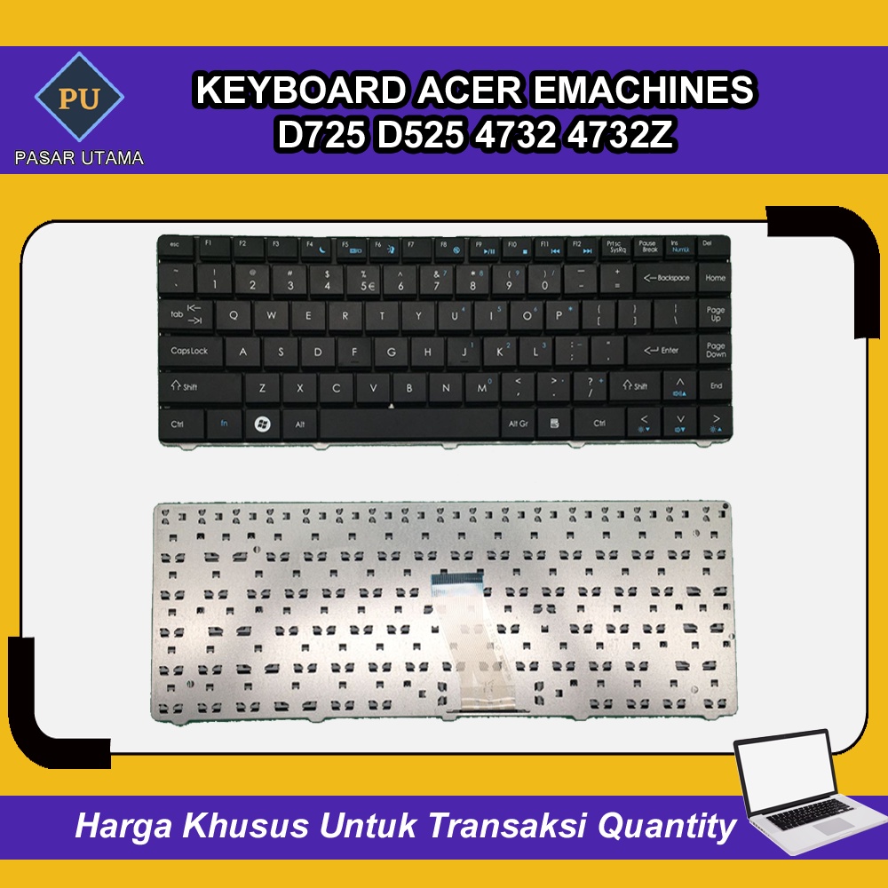 Keyboard Laptop Acer Emachines4732 4732Z D725 D525 4732 4732Z
