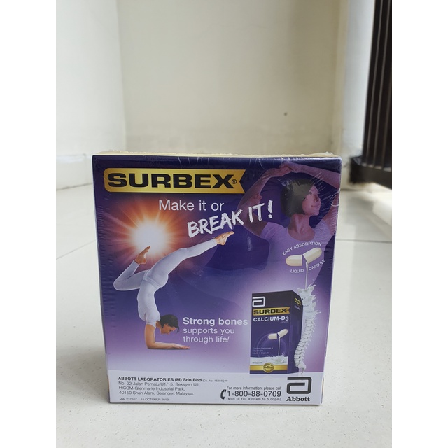 Surbex Calcium D3  perbotol asli ampuh