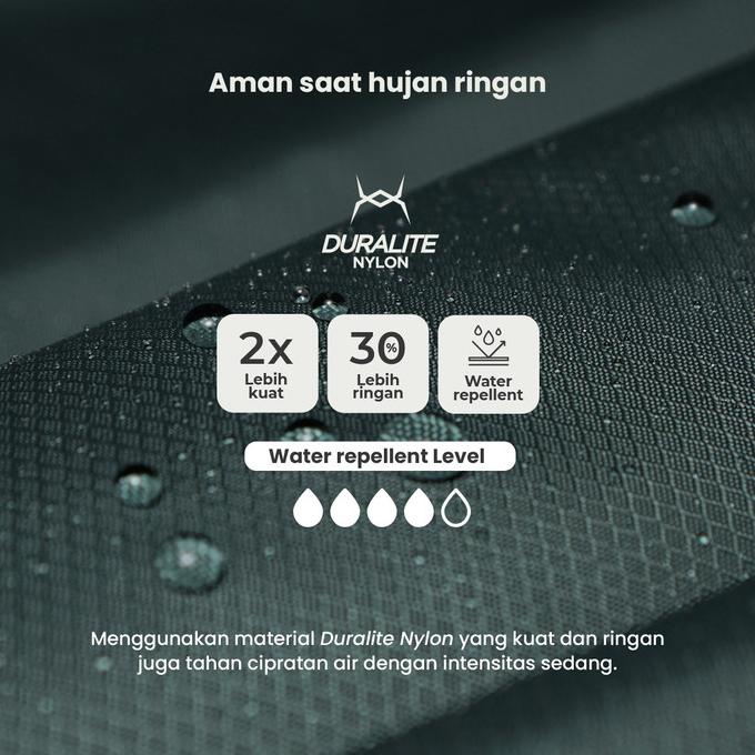 Torch Tas Pinggang Selempang Anti Air Ringan - Waist Slingbag Koriyama
