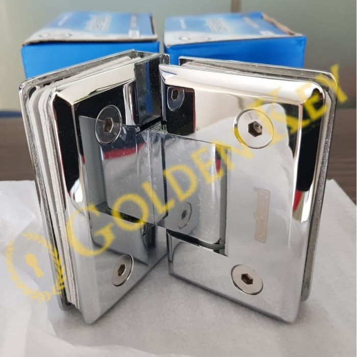[Ori] Shower Hinge Dekkson Dekson Dks Sh 7704 Gg 90 Cp Engsel Pintu Kaca Diskon