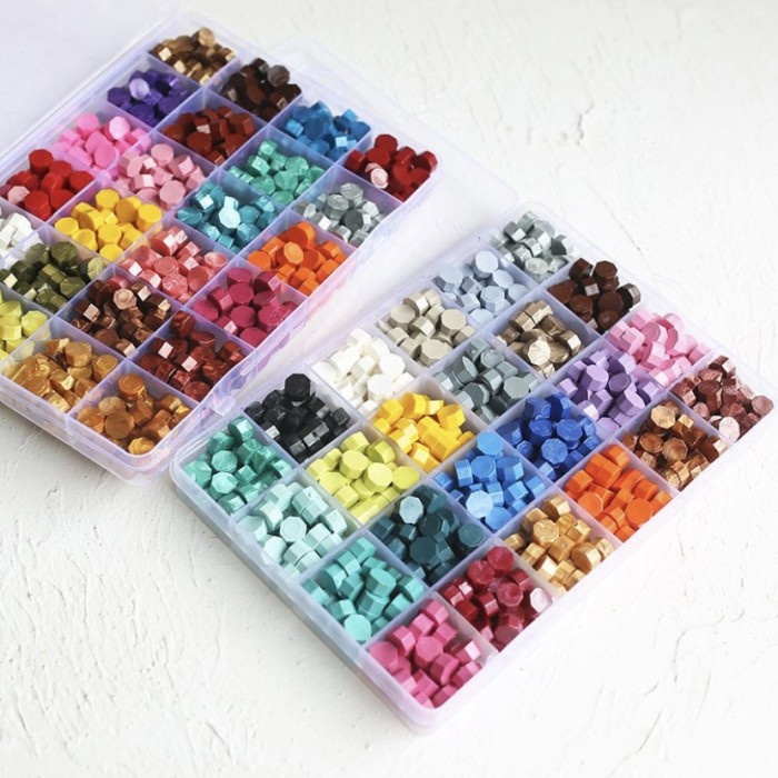 

Promo 6X4 Total 6 Set Pilihan (Sesuai Gambar) Wax Beads Seal Slot Vintage
