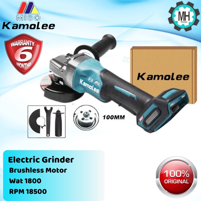 Promo Kamolee Cordless Gerinda 4 Inch - Unit Only (Tanpa Battery) Terbaru