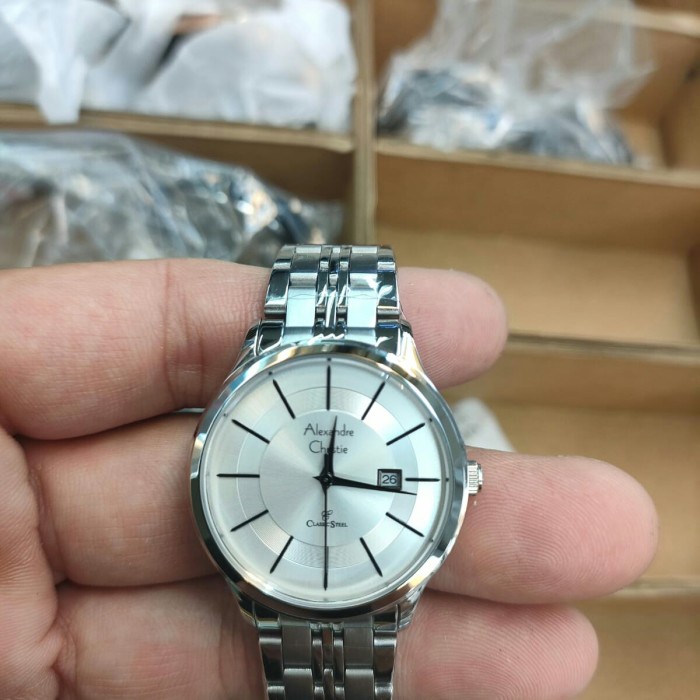 Jam Tangan Analog Wanita Alexandre Christie Ac 8348 LD Stainless