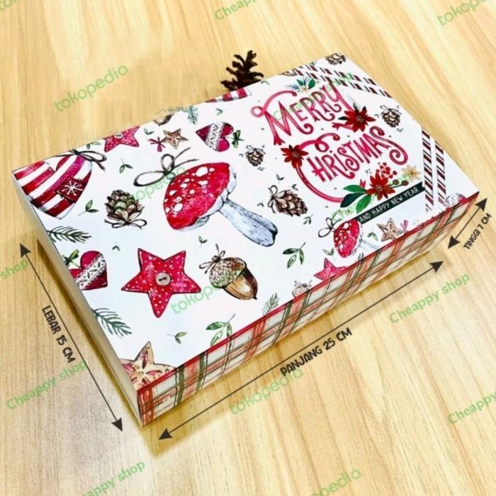 

Ho Box Natal 3 Toples 350Gr Box Natal Kue Kering Dus Natal Kotak Natal 062