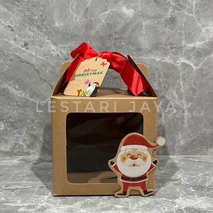 

Box Natal (Kraft) Gable Box / Box Jinjing 14X14X14 Cm 036