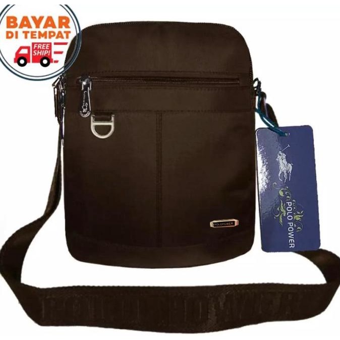Polo Power 040L Tas Selempang Pria Sling bag Import Tas Slempang Polo