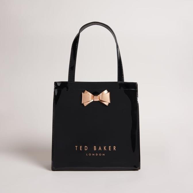 Tas Wanita Ted Baker Aracon Bow Small Icon Bag Black