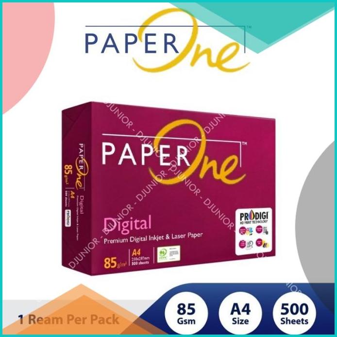 

PAPERONE - KERTAS HVS A4 85gr COPIER / PAPER ONE 85 gr / 85 gram 20JV