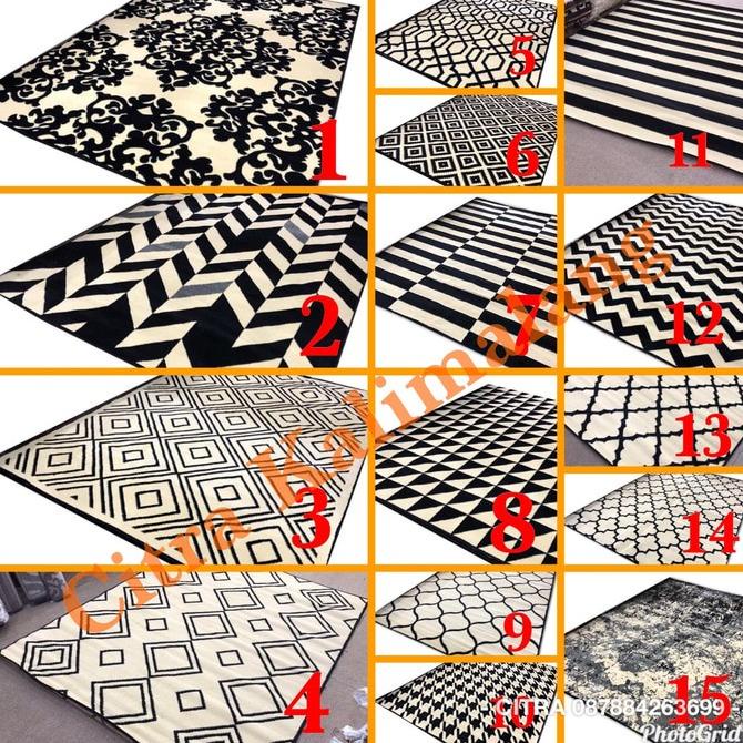 Karpet bulu MAROC size 210x310