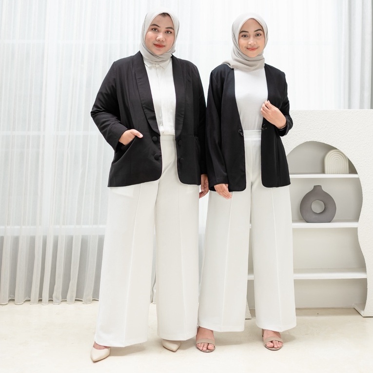 [PREMIUM] BEST PRODUCT Dostifashion Naya Kulot Putih / Celana Kulot Putih / Celana Panjang Putih