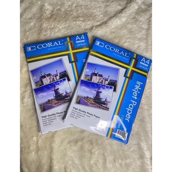 

Kekinian INKJET PAPER A4/100 LEMBAR 110 GSM !