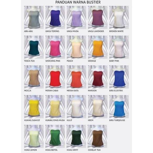 New Kemben Wanita  Daleman Kebaya Kemben Longtorso Daleman Kebaya Bustier KEBAYA .,