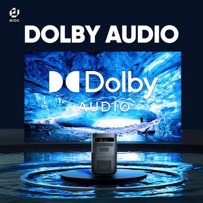 EROC ANDROID SMART HOME PROYEKTOR - DOLBY - FHD - 415 ANSI - MODEL MAX