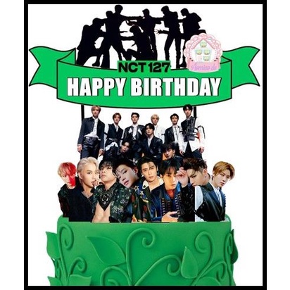 

HOT DEAL NCT127 STICKER CAKE TOPPER !!!!!