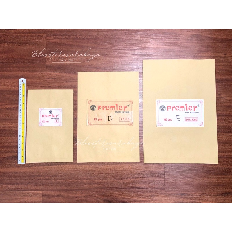 

[Boon 121] (ECER) AMPLOP COKLAT Craft Paper Art Samson uk folio Kertas Cokelat Station