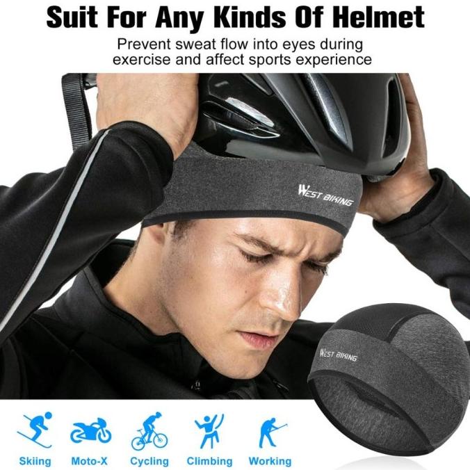 Topi Kupluk Helm Sepeda Motor Tutup Kepala Outdoor Adventure Sport