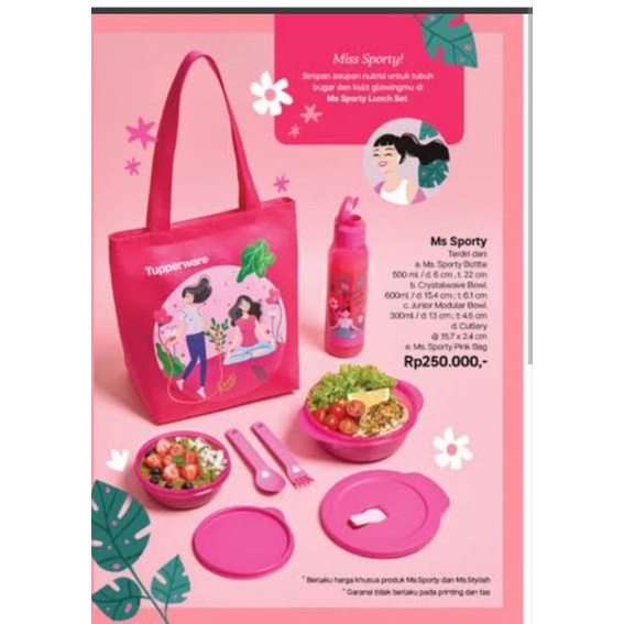 Ms Sporty Tupperware