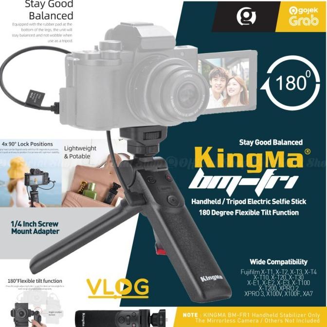 Kingma Tripod Shooting Grip Bm-Fr1 For Mirrorless Fujifilm Camera Xt Kode 717