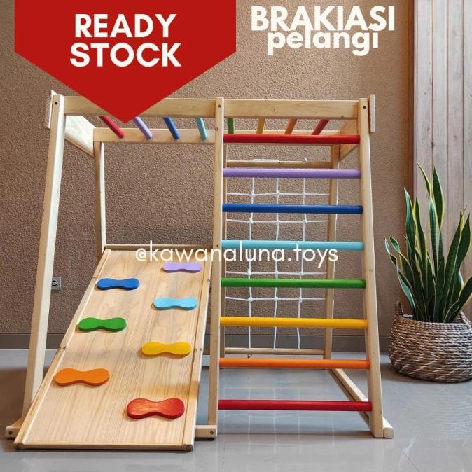 Brakiasi/Brakiasi Anak/Tangga Brakiasi/Panjatan Anak/Mainan Edukasi