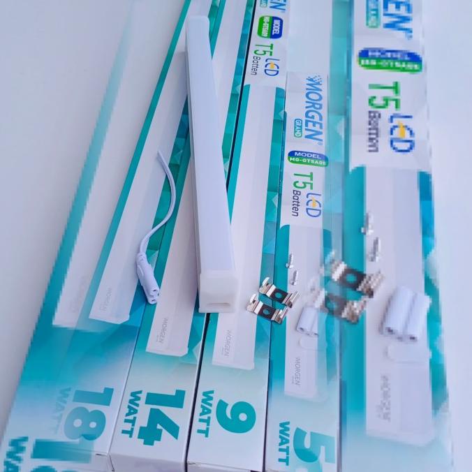 LAMPU TL T5 LED 19W 19WATT 120CM 1.2M Tersedia WHITE Dan WARM White