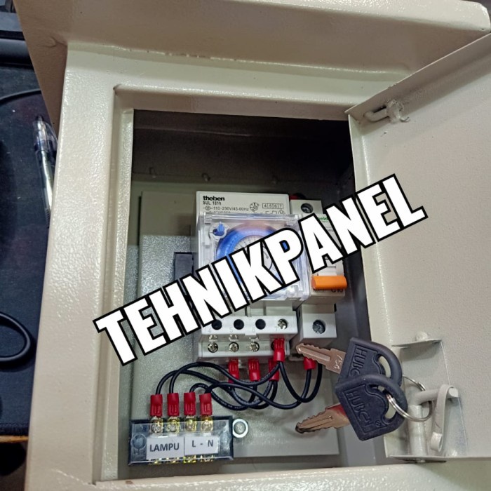 [New] Panel Lampu Taman/Timer ThebenBox Panel Berkualitas