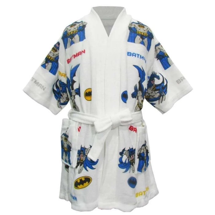 Kimono Kimono Handuk Anak Laki - Laki Motif Batman Soft Terry(O4O3) Kimono Tidur Kimono Outer REAL P