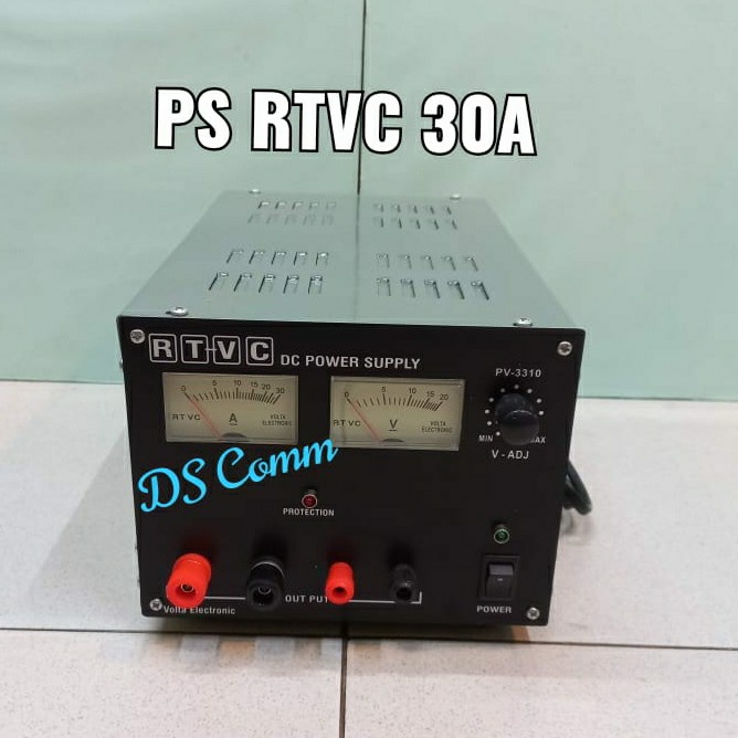 Power Supply RTVC PV-3010 DC PS RTVC 30A PV3010 Power Supply 30A