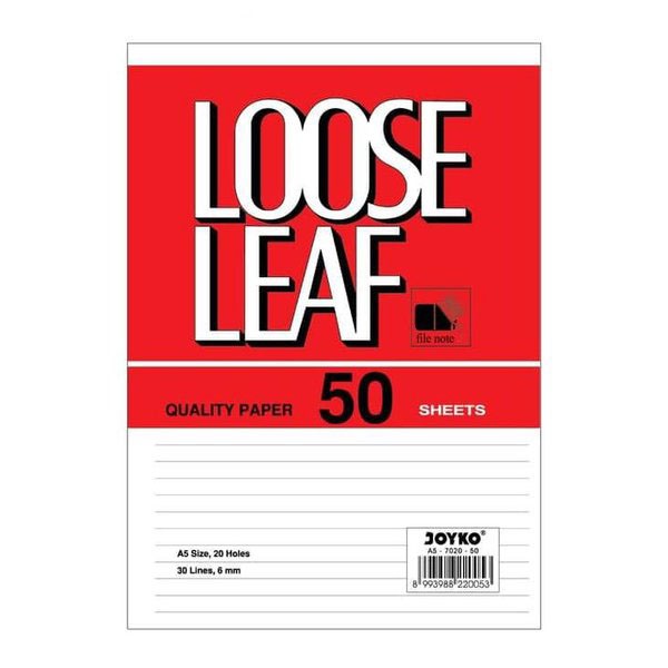 

JOYKO LOOSE LEAF A5-7020-50 (192)