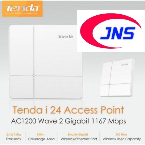 Tenda i24 / Wireless / AC1200 Wave 2 Gigabit
