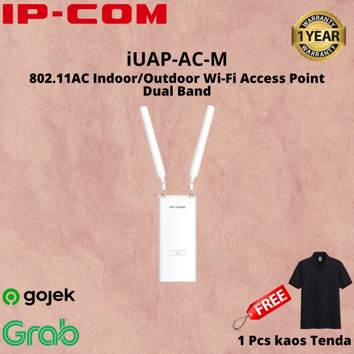 IPCOM iUAP-AC-M 802.11AC Indoor/Outdoor Wi-Fi Access Point