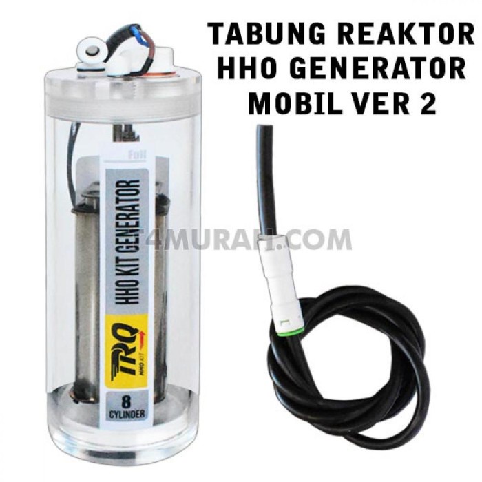 [New] Tabung Reaktor Hho Generator Mobil Untuk Menampung Air Destilasi Ver 2 Terbaru
