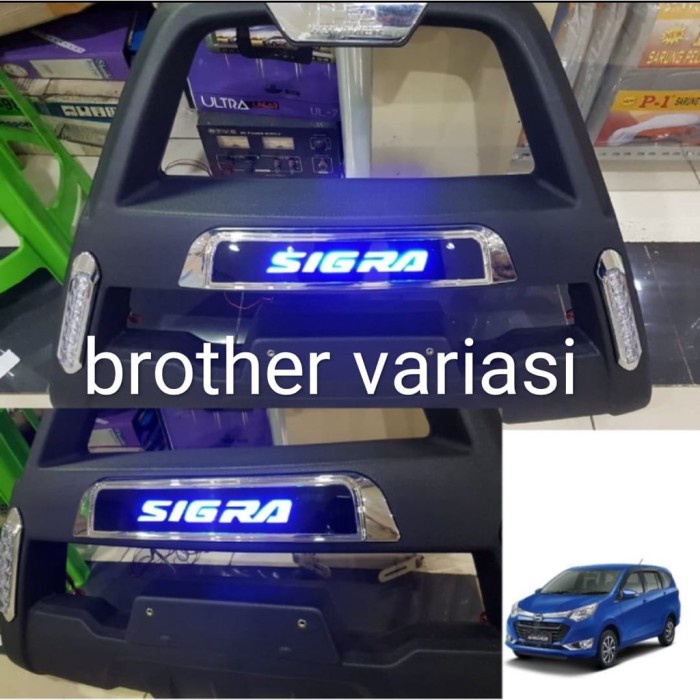 [New Ori] Tanduk Depan Bumper Variasi Tanduk Depan Daihatsu Sigra Foxco Berkualitas