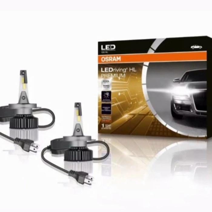 [Baru] Lampu Led Osram Premium H4 25Watt 6000K Bisa Gojek