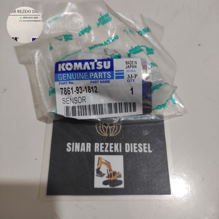 ✨Ready 7861-93-1812 / 7861931812 / 7861 93 1812 Sensor Genuine Part Komatsu Terbatas
