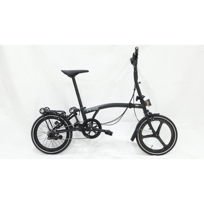 ✨Ori Sepeda Lipat Pikes Gen 2 9Sp Vermont Sand Black Terbaru