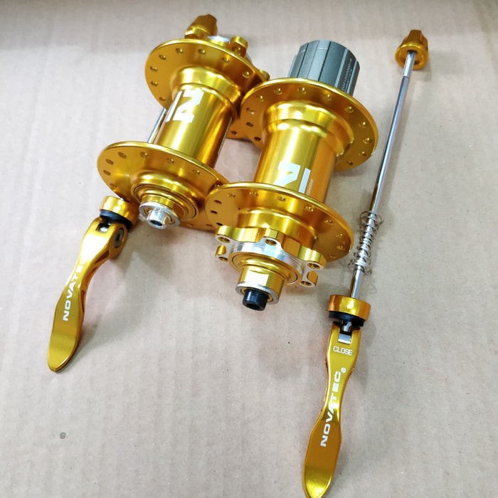 ✨Ori Hub Freehub Novatec 32H Gold Diskon