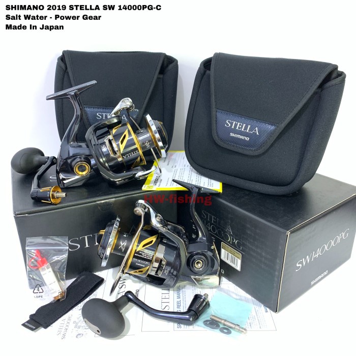 ✨Ori Shimano 2019 Stella Sw 14000Pg-C Garansi Resmi Shimano Bisa Sameday