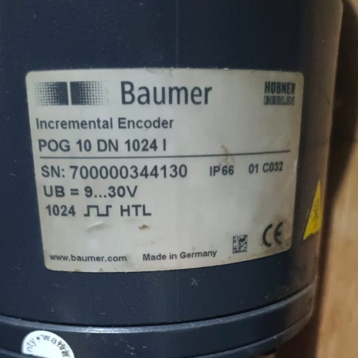 ✅Sale Baumer Hubner Incremental Encoder Pog 10 Dn 1024 I Bisa Sameday