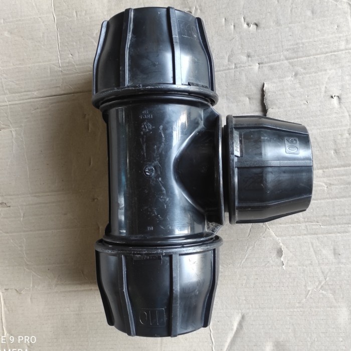 ✅Sale Tee Reducer Hdpe 4X3Inch  Reducer Hdpe 4X3 Inch 110Mmx90Mm  By Fish Terbatas