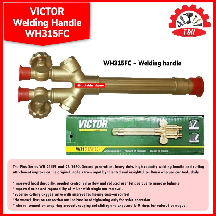 ✅New Ori Victor-Welding Handle 315 Fc Cutting Torch Victor 315 Fc Bisa Gojek