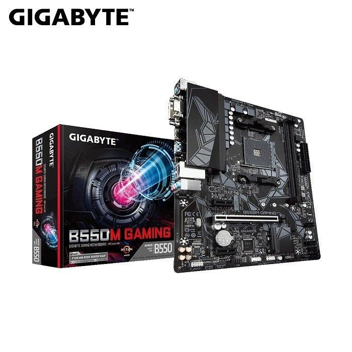 ✅Ori Gigabyte B550M Gaming Amd Ryzen Am4 B550 Micro Atx Motherboard Terbaru