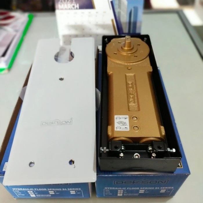 Ready floor hinge dekson 84 komplit stang