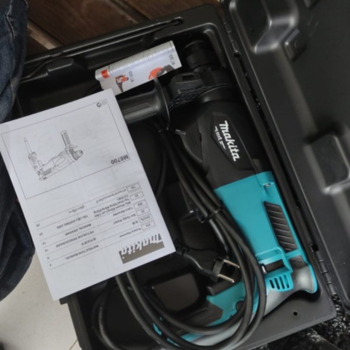 ✅New Ori Maktec Mt870 Rotary Hammer Dril Machine Makita Bor Beton Tembok Mt 870 Limited