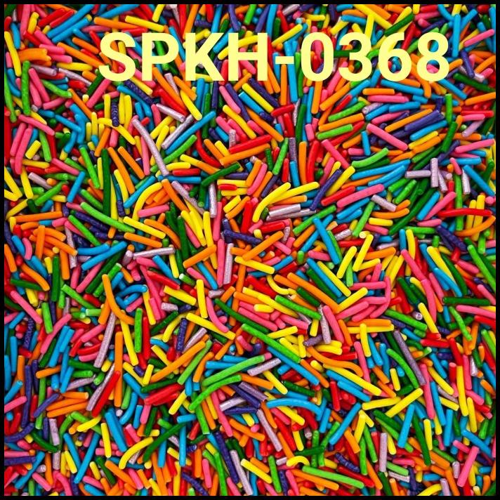 

BEST DEAL SPKH-0368 SPRINKLES SPRINKLE SPRINKEL 500GRAM MESES CONFETTI RAINBOW !