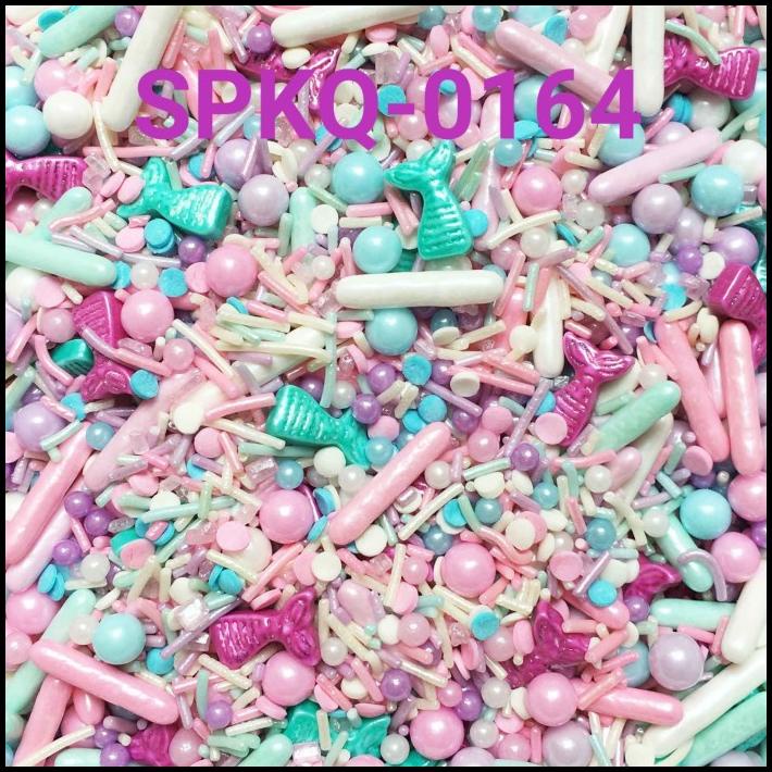 

DISKON SPKQ-0164 SPRINKLES SPRINKLE SPRINKEL 250GR EKOR DUYUNG WARNA PASTEL !!!!